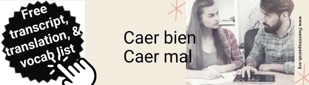 caer bien caer mal